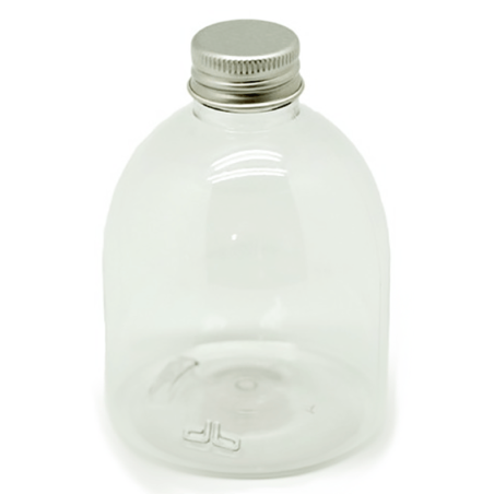 Garrafa bombe pet 200 ml tampa de alumínio