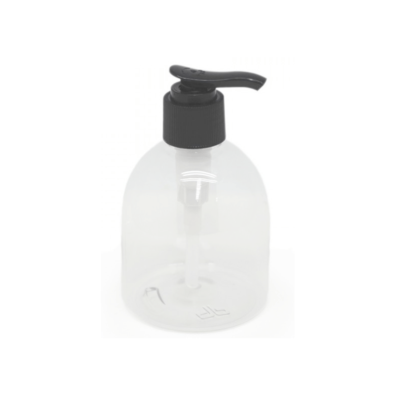 Flacon pet pump 200 ml distributeur noir