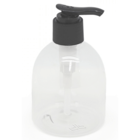 Flacon pet pump 200 ml distributeur noir