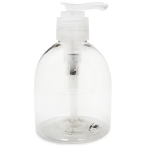 Botella 200 ml PET bombe dosificador translucido Botella 200 ml PET bombe dosificador translucido