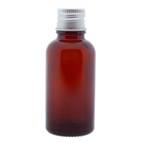 Frasco 30 ml cristal ambar rosca de aluminio Frasco 30 ml cristal ambar rosca de aluminio