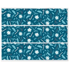 Autocollants de motif de Noël pour mikados