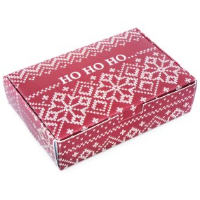 Boîte pour savons de Noël ho ho ho