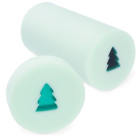 Molde inclusão árvore de natal pequeno Molde inclusão árvore de natal pequeno