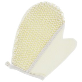 Mitaine exfoliante au sisal