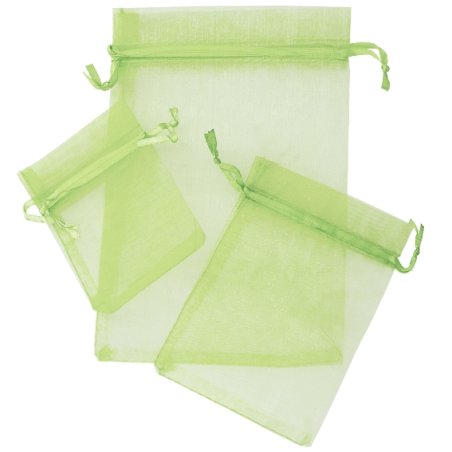 Sacs organza verte pistache