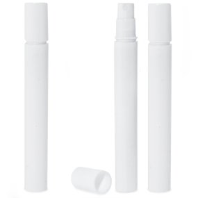 Frasco spray branco 5 ml de plastico