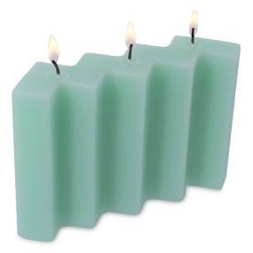 Molde zig zag para velas Molde zig zag para velas