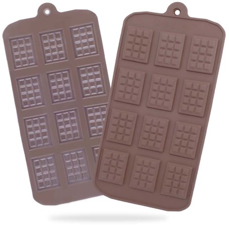 Molde de silicone barras de chocolate