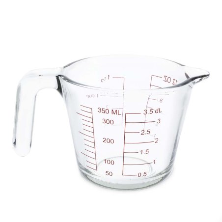 Jarro medidor vidro 350 ml