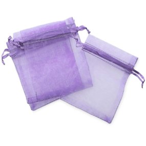 Saquinhos de organza lilas 7x9 cm Saquinhos de organza lilas 7x9 cm