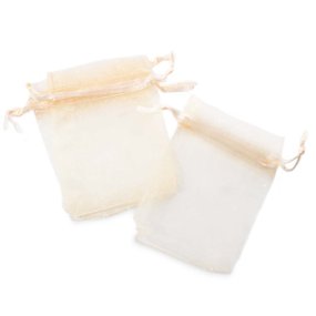 Sacos de organza salmao 7x9 cm Sacos de organza salmao 7x9 cm