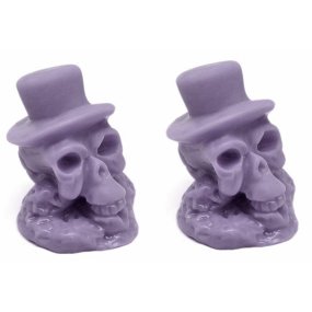Molde para hacer jabón Calavera con Chistera Molde para hacer jabón Calavera con Chistera