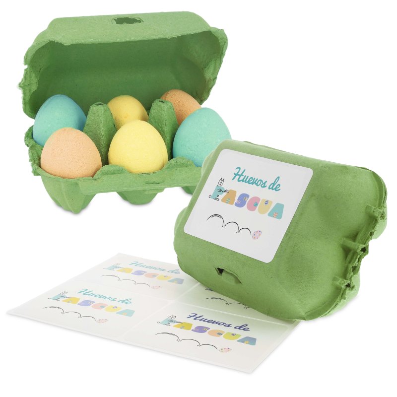 Porta ovos verde