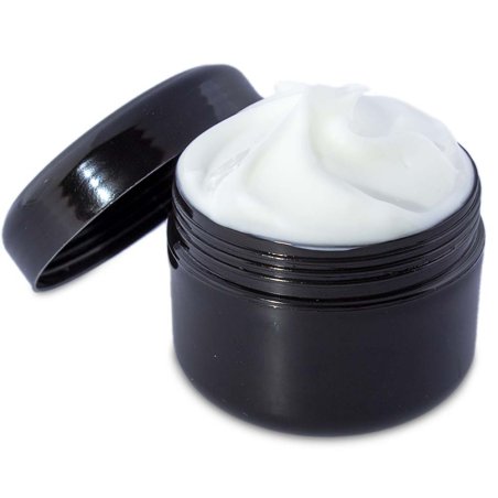 Flacon noir de 50 ml avec obturateur