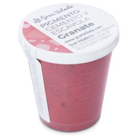 Pigment grenat pour ciment et plâtre