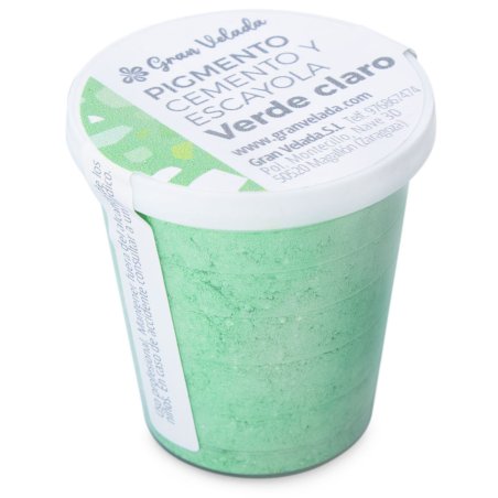 Pigmento verde claro para cimento e gesso