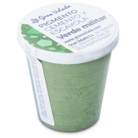 Pigmento verde militar para cimento e gesso Pigmento verde militar para cimento e gesso