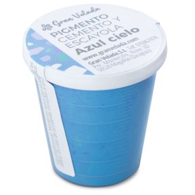 Pigment bleu ciel pour ciment et plâtre