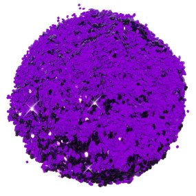 Paillettes holographiques violettes 1mm Paillettes holographiques violettes 1mm