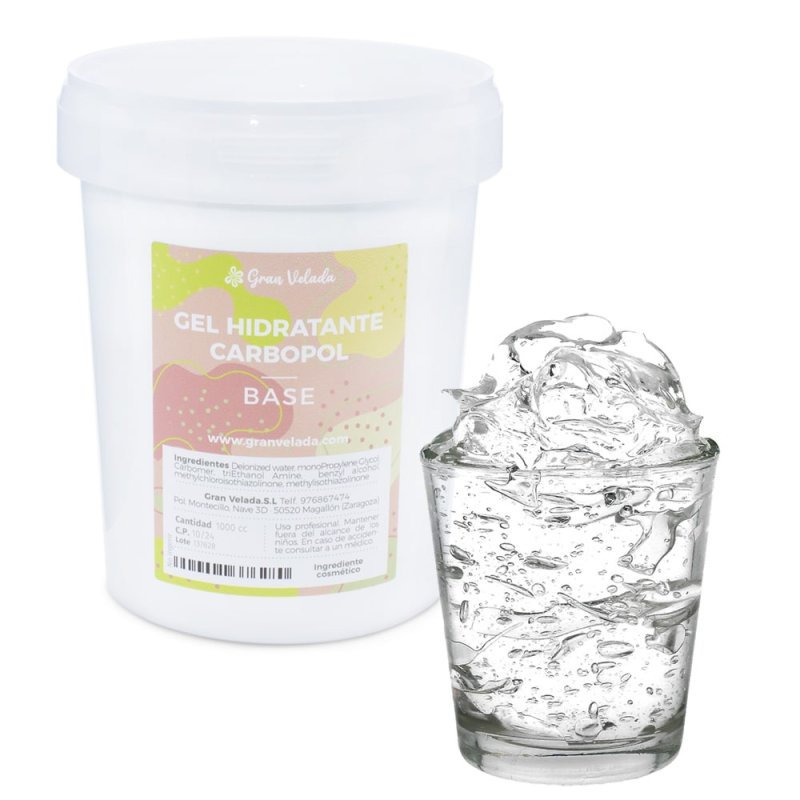 Gel base hidratante carbopol - 3