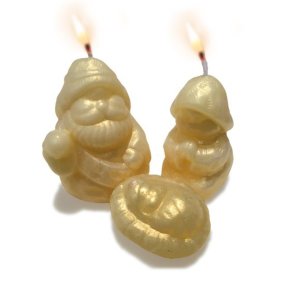Moule pour bougies de Noël Naissance