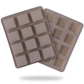 Moule 12 comprimés savonneux carré hôtel Moule 12 comprimés savonneux carré hôtel