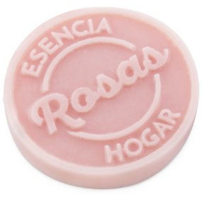 Molde 6 pastilhas de cera aromatizada rosas