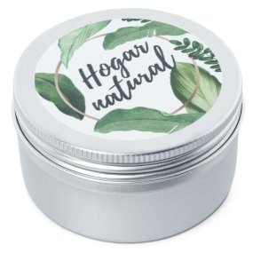 Adesivos redondos para lar natural