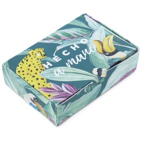 Boîte pour savons de jungle