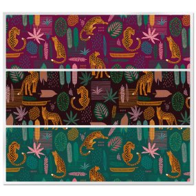 Autocollants de bougies glam tropicales en canette Autocollants de bougies glam tropicales en canette