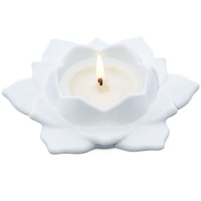 Molde porta velas nenufar