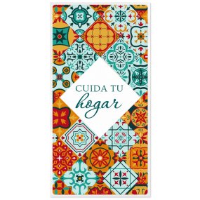 Pegatinas cuida tu hogar alargadas