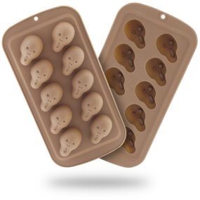 Molde halloween 10 caveiras