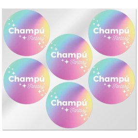 Adesivo para champu fantasy Adesivo para champu fantasy