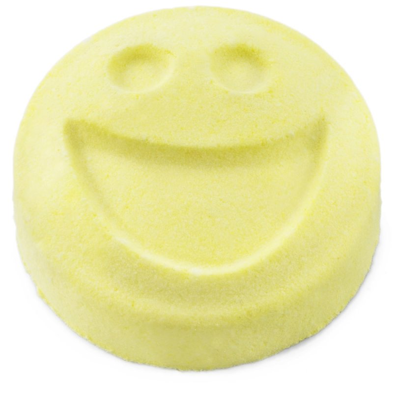 Molde bomba de banho emoji feliz