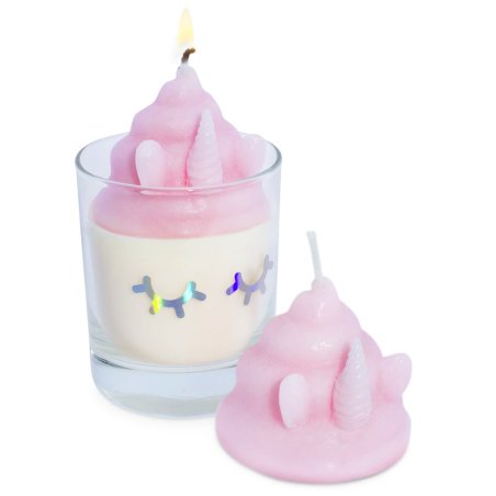 Molde frosting unicornio para velas