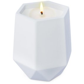 Molde porta velas hexagonal