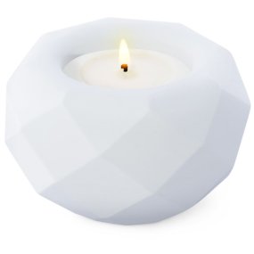 Molde cuenco geometrico redondeado