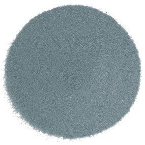 Areia de cor cinza escuro