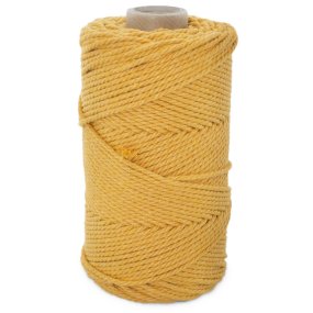 Cordon de algodon amarillo huevo Cordon de algodon amarillo huevo