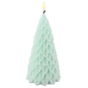Molde arbol de Navidad con hojas Molde arbol de Navidad con hojas