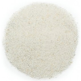 Areia branca grão grosso