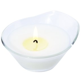 Bol 100 ml en verre pour bougies de massage