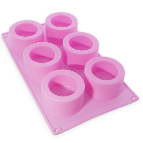 Molde 6 mini luminarias redondas