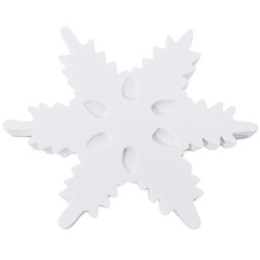 Molde porta copos floco de neve