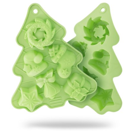 Mold 6 figurines de Noël