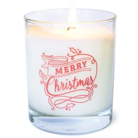 Pegatinas feliz navidad rojas