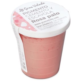 Pigmento rosa pau para cimento e gesso