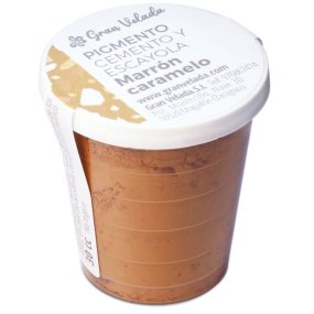 Pigment caramel brun pour ciment et plâtre